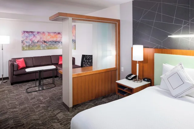 استوديو بسرير كينج مع أريكة، Springhill Suites By Marriott Salt Lake City Airport 1/5