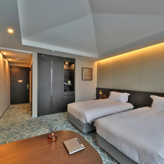 غرفة عائلية بسريرين منفصلين، Camphortree Hotel And Resort 4/5