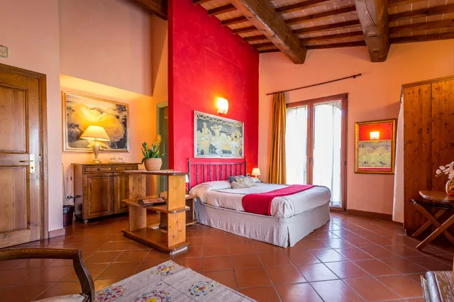 غرفة كلاسيكية بسرير مزدوج، Borgo Di Villa Castelletti 2/2