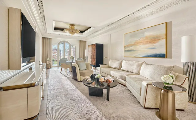 غرفة عائلية بإطلالة على البحر، Emirates Palace Mandarin Oriental Abu Dhabi 1/1