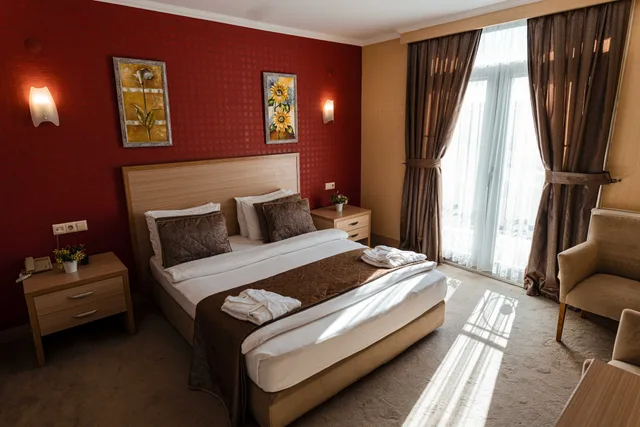غرفة قياسية بسرير مزدوج أو سريرين منفصلين، Atabay Termal Hotel 5/10