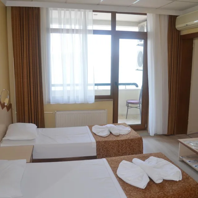 غرفة بسريرين منفصلين، Ayvalik Palas Hotel 1/10
