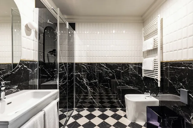 غرفة قياسية بسريرين منفصلين، Continentale Hotel 8/10