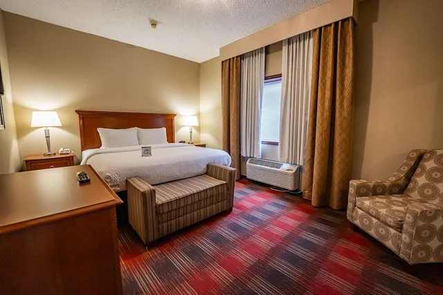 جناح رئاسي بسرير كينج مع أريكة، Christopher Inn and Suites 1/2