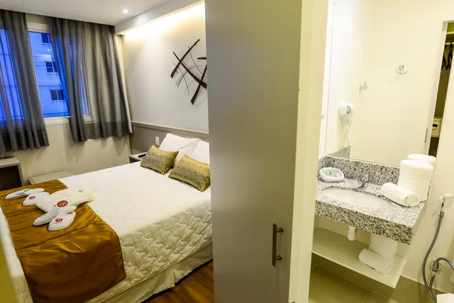 غرفة اقتصادية بسرير مزدوج، Tulip Inn Vila Velha 6/10