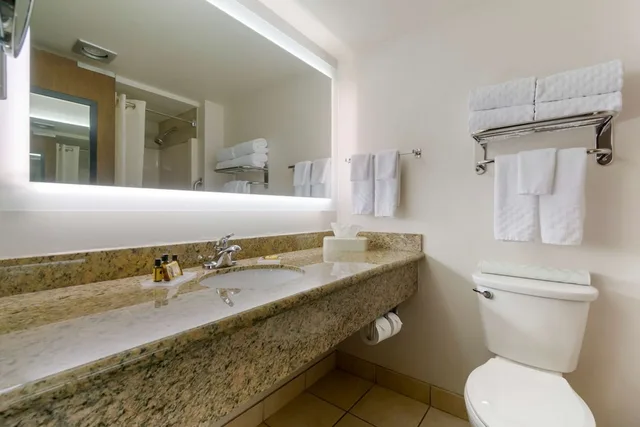 غرفة قياسية بسرير كينج في الطابق الأرضي، Best Western Plus Oak Harbor Hotel & Conference Center 8/10
