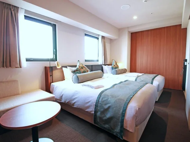 غرفة بسريرين منفصلين، Meitetsu Inn Nagoya Kanayama Annex 1/1