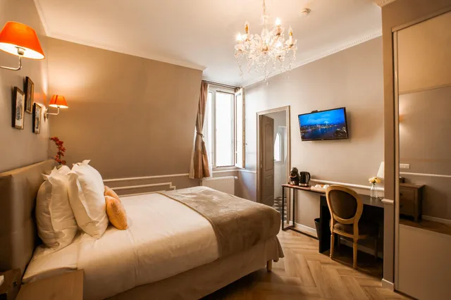 غرفة كلاسيكية بسرير مزدوج بغرفة نوم واحدة بحمام خاص، La Maison Gobert 4/8