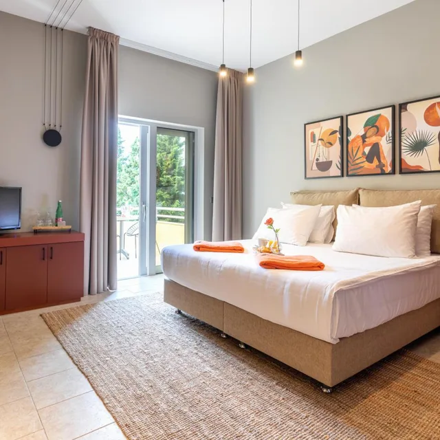 Superior, Double or Twin Bed, Boutique Beach Resort Podstine 5/10