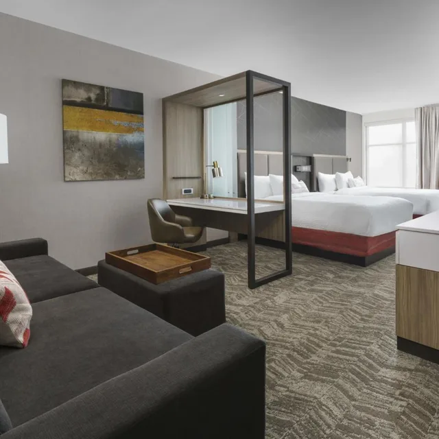 جناح بسرير كوين مع سرير سحّاب إضافي مع أريكة لذوي الإعاقة، Springhill Suites By Marriott Philadelphia West Chester Exton 1/4