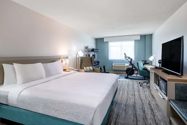 Fitness, King Bed، Hilton Garden Inn Jacksonville/Ponte Vedra 1/2