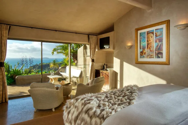 غرفة تنفيذية بسرير مزدوج بإطلالة على البحر، DELAMORE LODGE 1/2