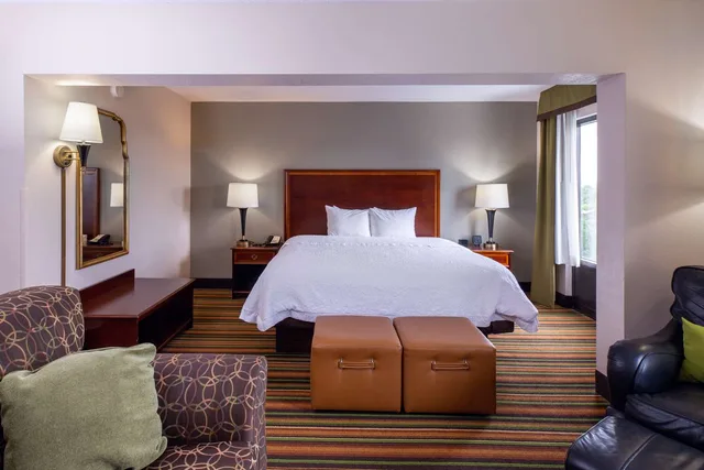استوديو بسرير كينج مع أريكة، Hampton Inn Hanes Mall Winston-Salem 2/4