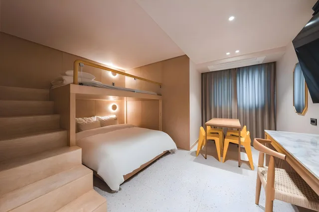 غرفة عائلية، Gridt Hotel and Home Gyeongju 1/2