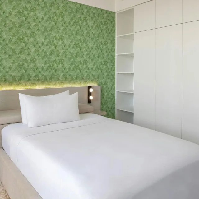 2 Bedrooms, Apartment, King and Queen Bed, City View, Element West Bay Doha 5/10