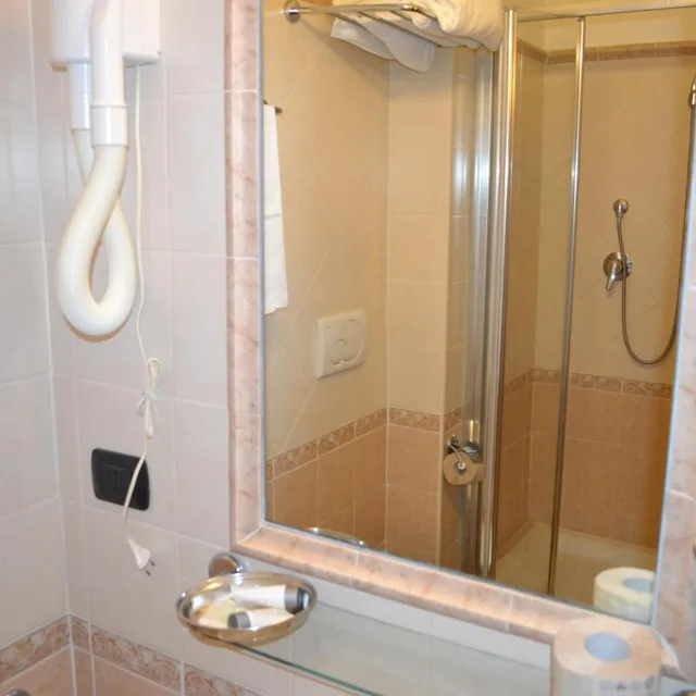 غرفة بسرير مزدوج أو سريرين منفصلين، Dipendenza Hotel Galileo 7/9
