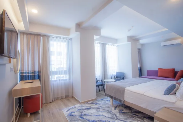 غرفة فاخرة بسرير مزدوج، Old Town Point Hotel & Spa Antalya 1/4
