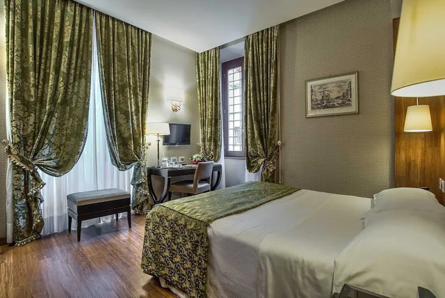 غرفة قياسية مفردة بسرير مزدوج، Albergo Del Senato 3/9