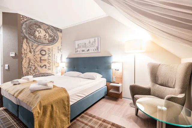 غرفة كومفورت بسرير مزدوج أو سريرين منفصلين، Perfect Hotel 4/8