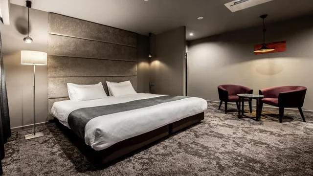 غرفة ديلوكس بسريرين مزدوجين، Hotel Banister Kyoto 1/1