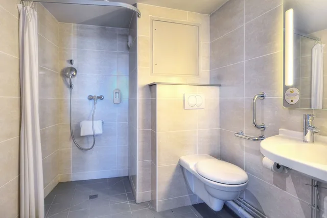 غرفة بسرير مزدوج لذوي الإعاقة، B&B Hotel Marseille Prado Velodrome 6/8
