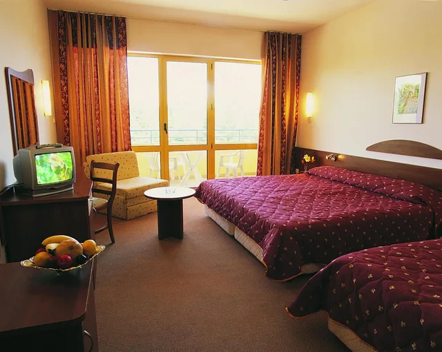 غرفة ديلوكس بسرير مزدوج بشرفة، Park Hotel Continental 1/2