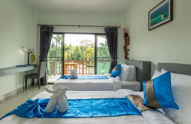 غرفة ديلوكس بسرير مزدوج أو سريرين منفصلين، Krabi Inn Resort 2/2