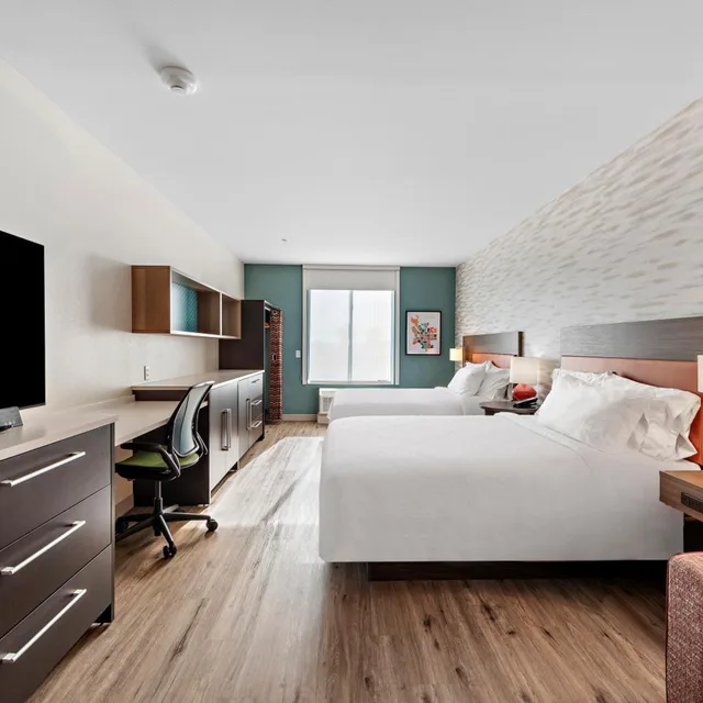 جناح استوديو بسريرين كوين مع أريكة، Home2 Suites by Hilton San Bernardino 2/5