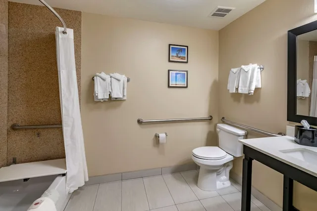 جناح بسرير كينج مع أريكة لذوي الإعاقة، Comfort Inn & Suites Lubbock West 1/2