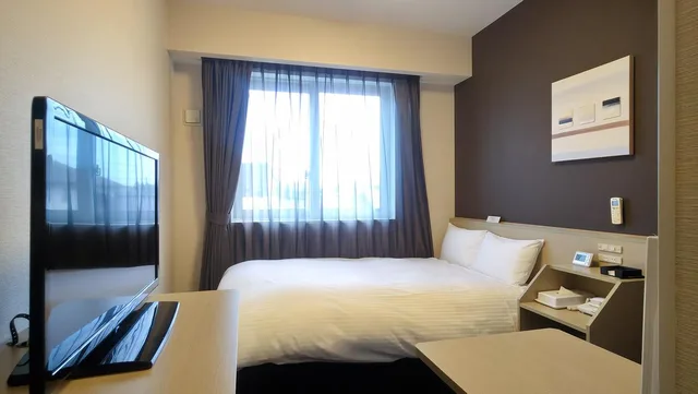 Room, Semi Double Bed, Bathtub, West Wing, Smoking، Hotel Route-Inn Iwakiizumi Ekimae 1/1