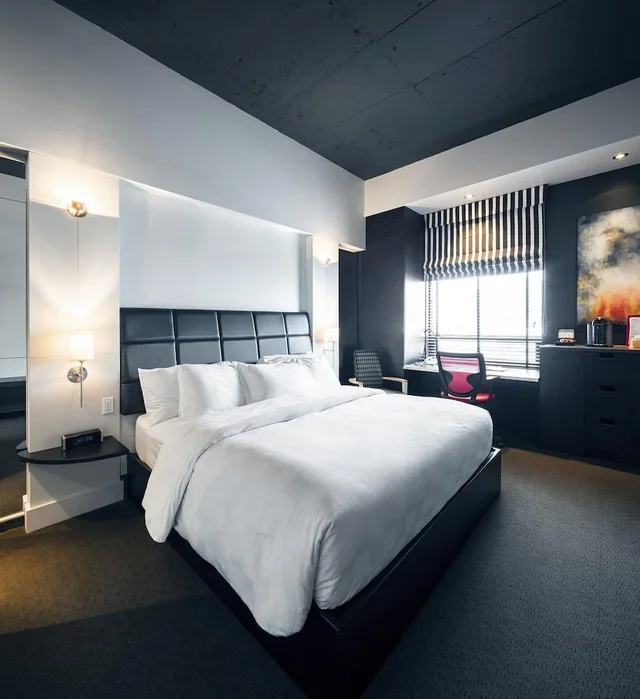 غرفة قياسية بسرير كينج، Hotel Alt Quebec 8/9