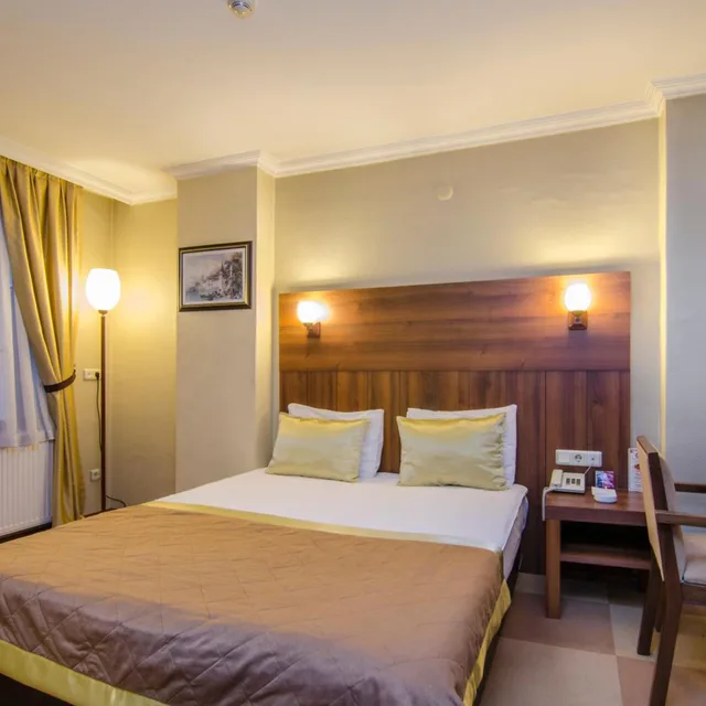 غرفة قياسية بسرير مزدوج، Grand Gebze Hotel 1/4