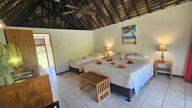 Bungalow, Triple, 1 Queen and 1 Single Bed, No Air Condition, Garden Area، Hotel Hibiscus 7/10
