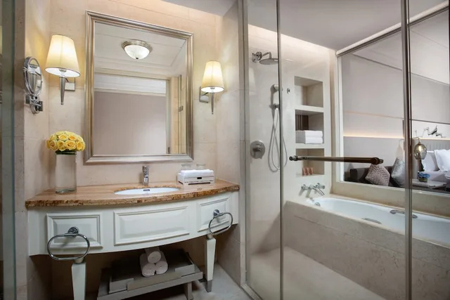 غرفة بريميوم بسريرين مزدوجين بإطلالة على النهر، Crowne Plaza Fuzhou South 5/5