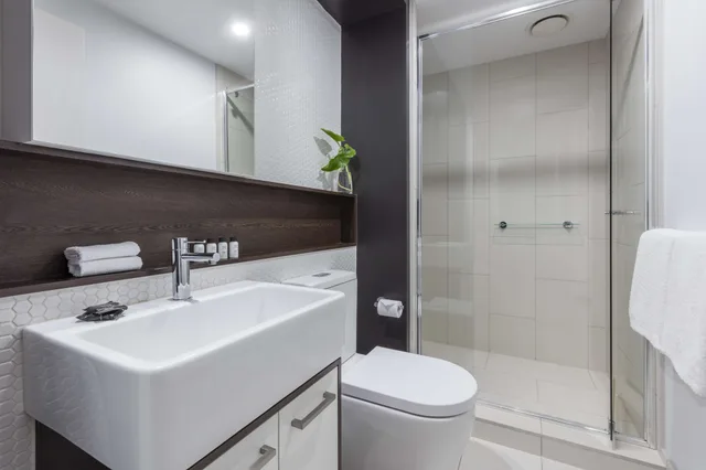 شقة بسريرين كوين بغرفتي نوم، Oaks Melbourne Southbank Suites 7/10