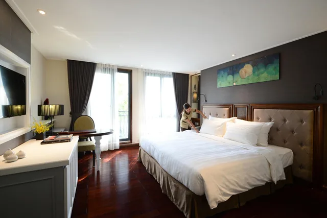 غرفة ديلوكس بإطلالة على المدينة، The Chi Boutique Hotel 2/2