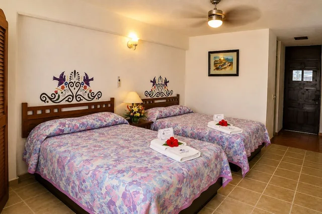 غرفة قياسية بسريرين مزدوجين، Vallarta Sol 1/7