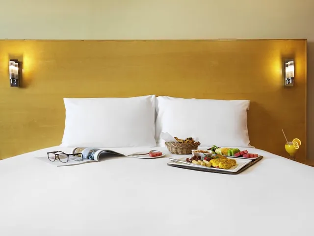غرفة بريميوم بسرير مزدوج مع أريكة، Ibis Muscat 5/8