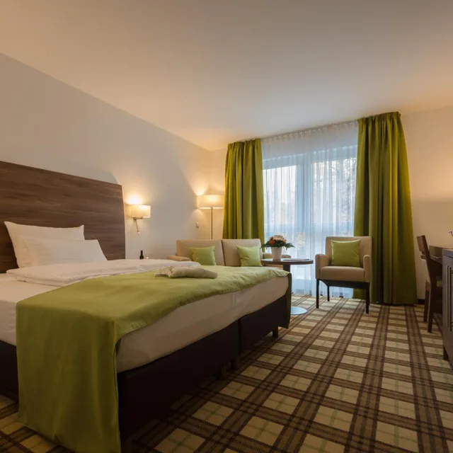غرفة ديلوكس بسرير كينج، Hotel Fortuna 10/10