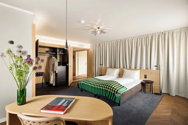 جناح غراند بسرير كينج، Skostredet Hotel 1/3