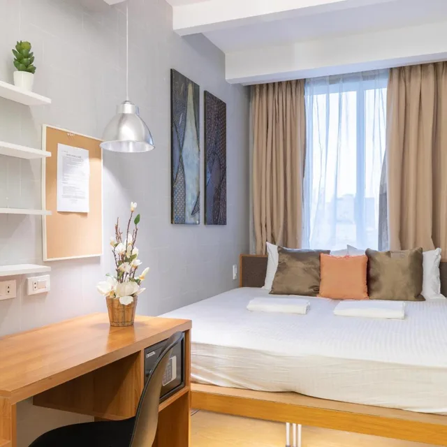 غرفة قياسية بسرير مزدوج بإطلالة، Selah Pods Hotel Manila 2/5