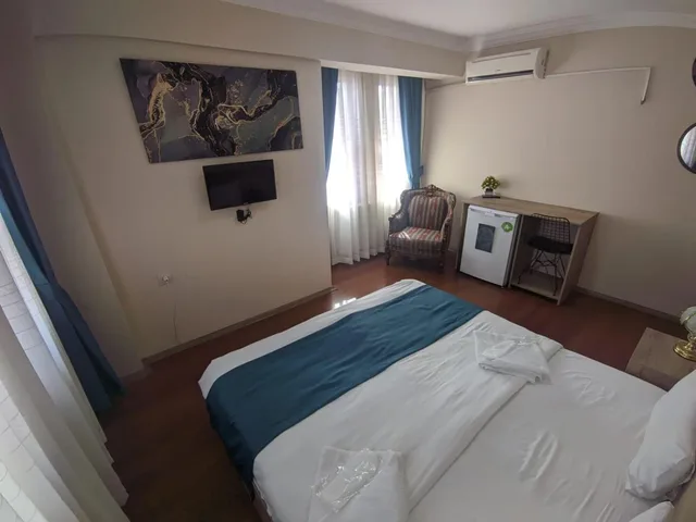 غرفة ديلوكس بسرير مزدوج بإطلالة على البحر، Rumeli Konak Butik Otel 7/10