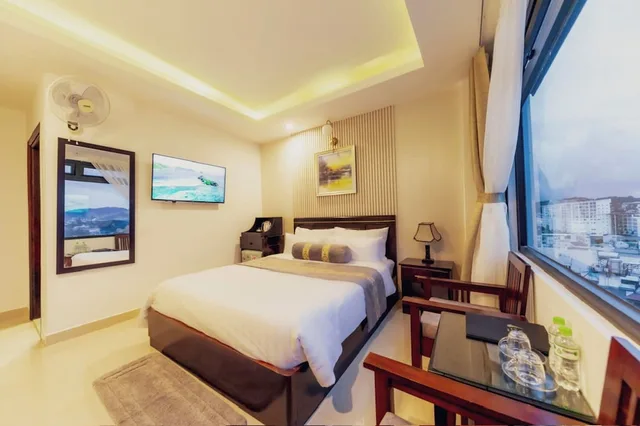Deluxe, Queen Bed, City View, Victory Dalat Hotel 8/10