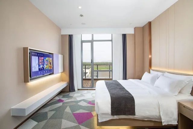جناح ديلوكس بسرير كوين، Lavande Hotel Shanghai Hongfang Development Center 1/1