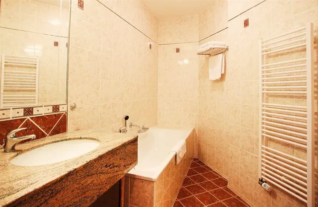 غرفة ثلاثية بسرير مزدوج وسرير فردي، U Divadla Hotel 4/5
