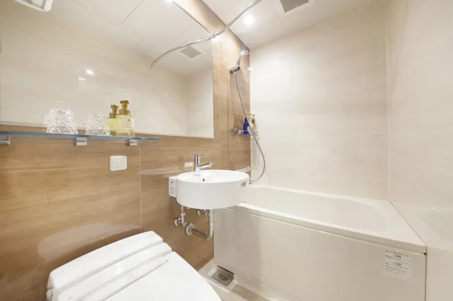 غرفة مفردة بسرير مزدوج، Candeo Hotels Tokyo-Shimbashi 3/3