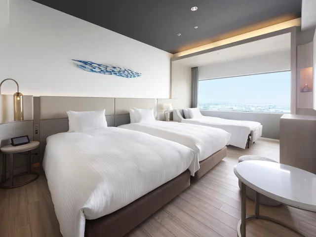 غرفة ديلوكس بسريرين منفصلين مع أريكة، Mitsui Garden Hotel Yokohama Minatomirai Premier 3/6
