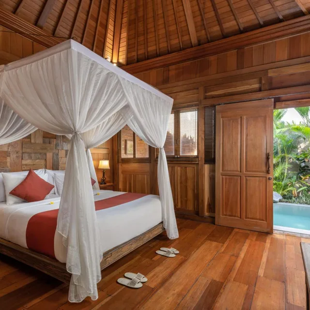 1 Bedroom, Joglo, Villa، Hideaway Villas Candy Ubud 3/7