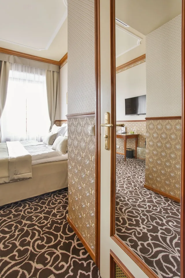 غرفة عائلية بسريرين مزدوجين، Chateau St Havel Wellness Hotel 10/10