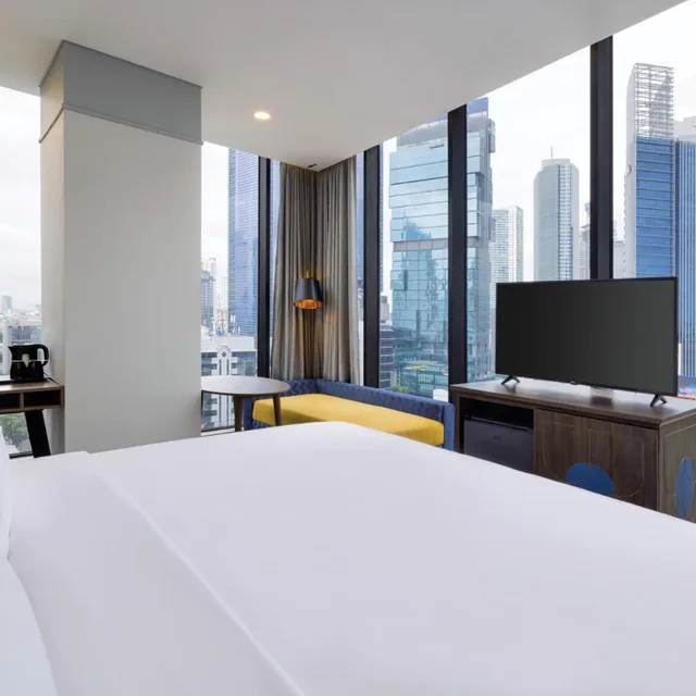 استوديو بإطلالة على المدينة، ARTOTEL Hub Simpang Temu 2/4